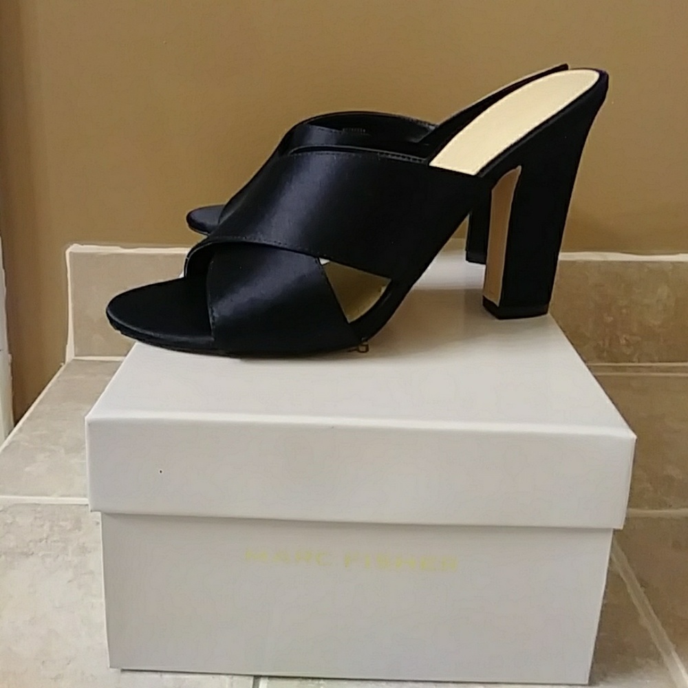 Black Heels By Marc Fisher NWT